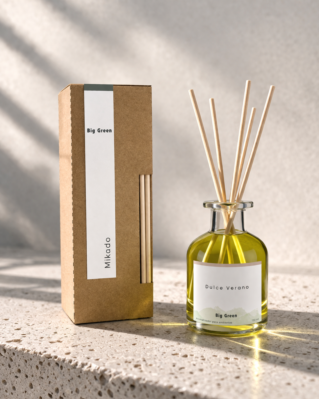 DULCE VERANO| Difusor de Varillas Mikado 150 ml