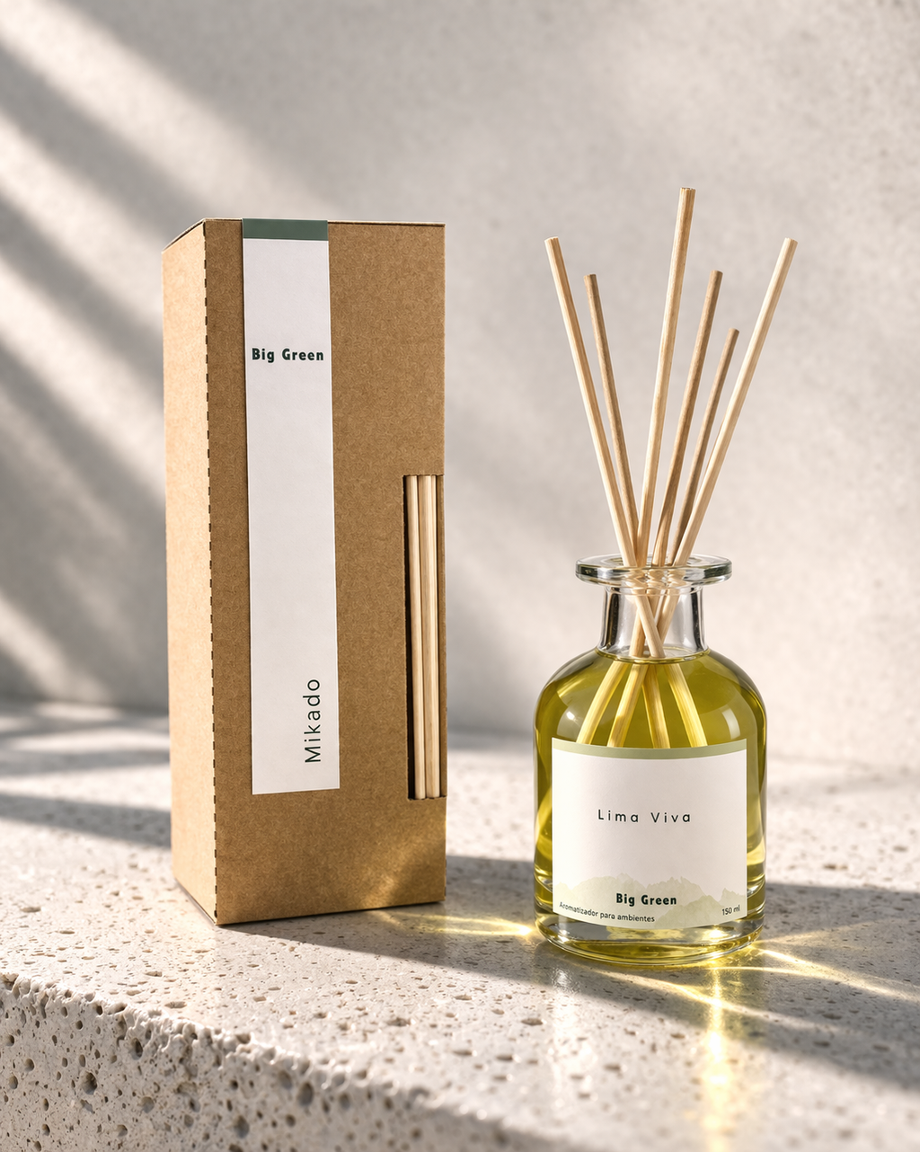 LIMA VIVA | Difusor de Varillas Mikado 150 ml