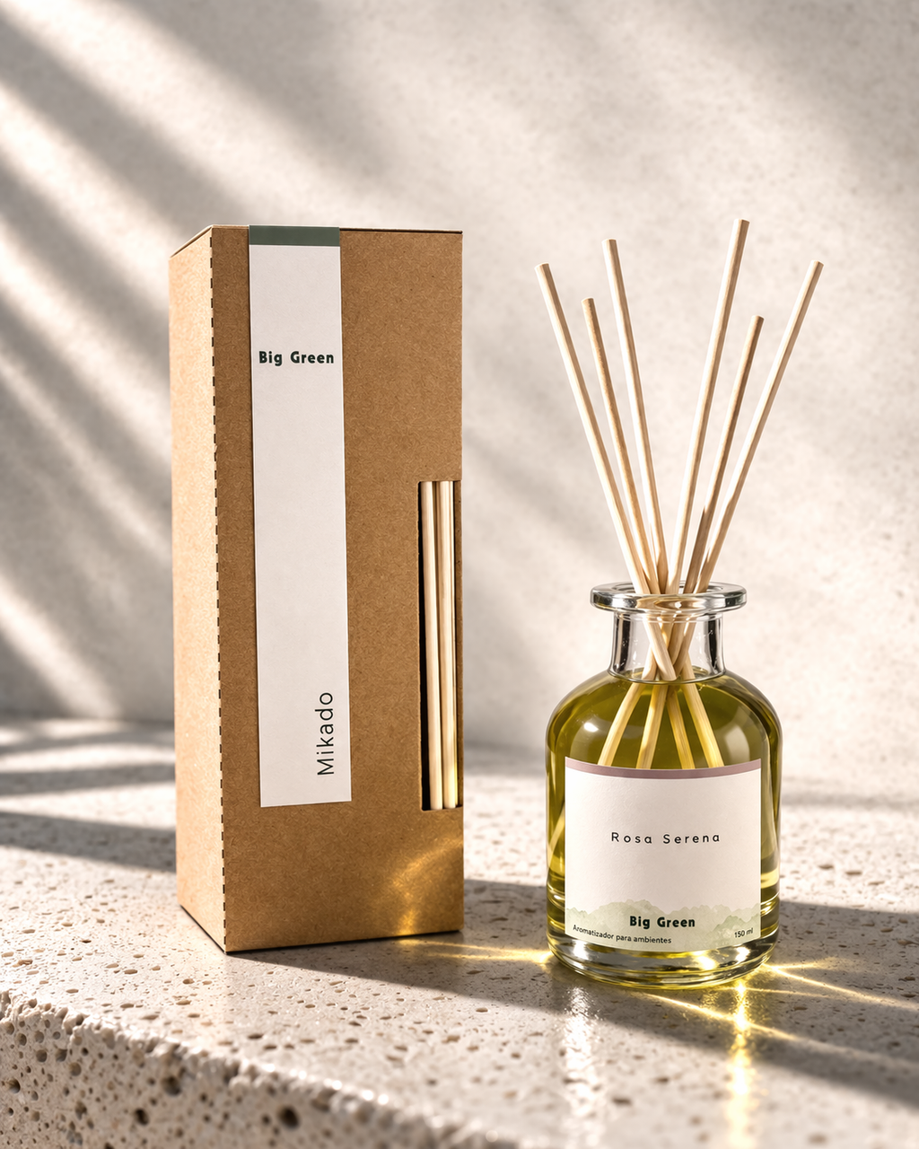 ROSA SERENA | Difusor de Varillas Mikado 150 ml